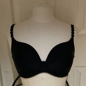 Marie Jo Tom Heart Shaped Padded Bra - Charcoal
